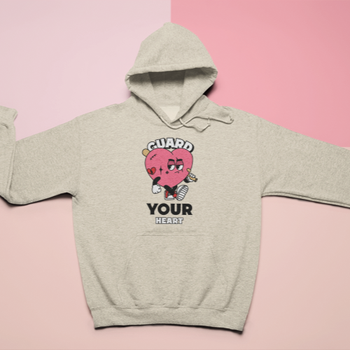 Bat Guarded Heart Hoodie