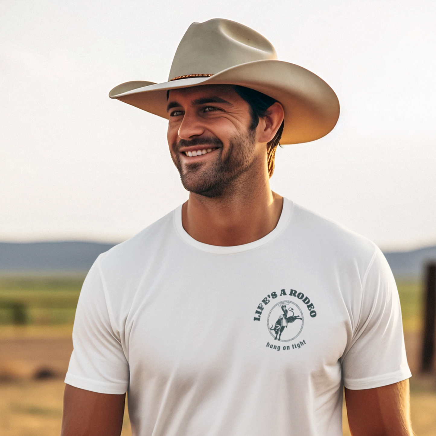 Hang On Tight short sleeve tee