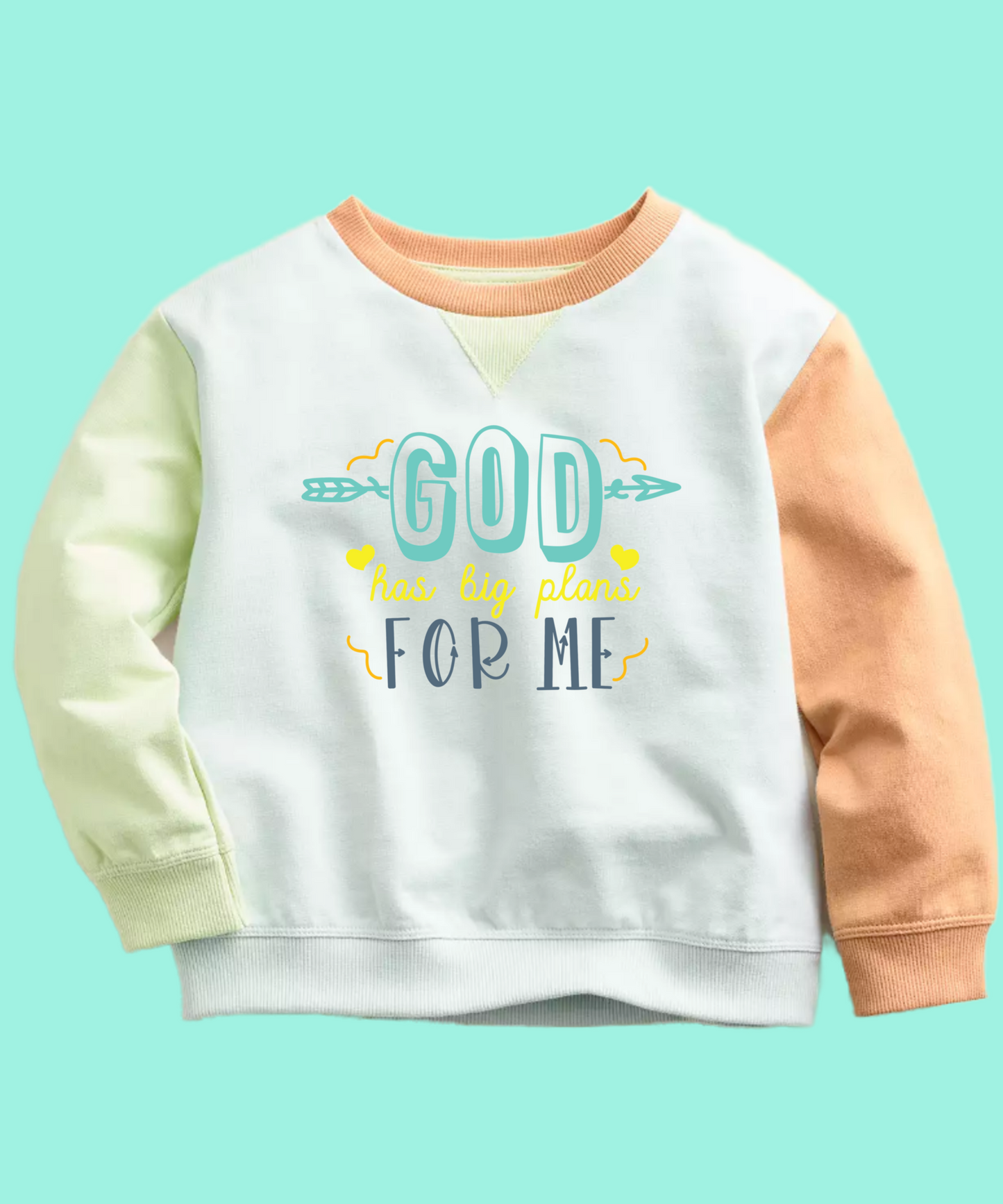 Big Plans Long Sleeve Baby Sweatshirt