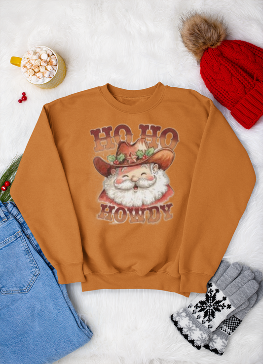 Howdy Santa Sweatshirt