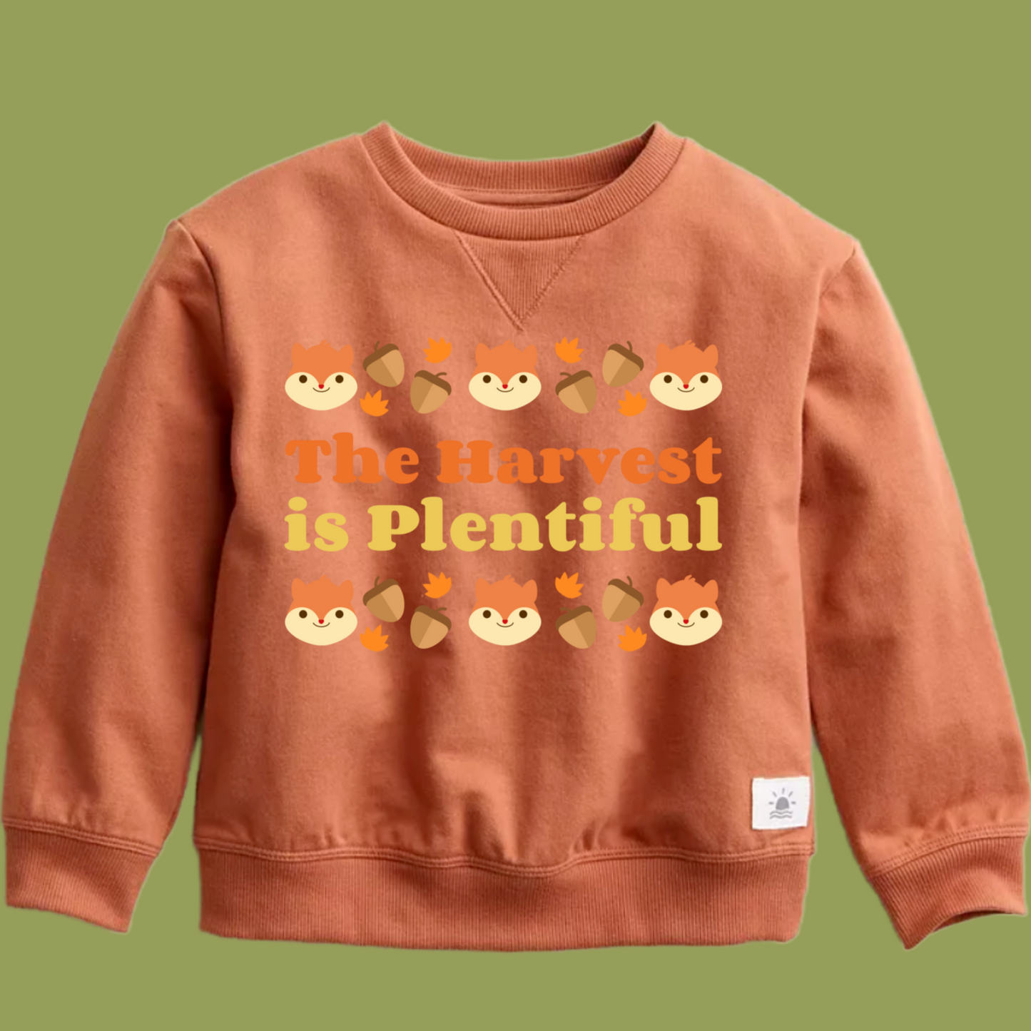 Harvest Long Sleeve Baby Sweatshirt